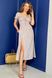 Жіноча літня сукня з принтом сіра, XL(50)