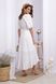 Красиве літнє плаття з бавовни біле, XL(50)