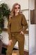 Жіночий спортивний костюм прогулянковий кольору хакі, XS(42)