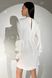 Изящное праздничное платье мини белого цвета, XL(50)