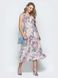 Женственное платье из софта в нежный цветочный принт, XL(50)