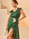 Зелена літня сукня на кожен день з шовку, XL(50)