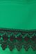 Гарний жіночий жилет з мереживом зеленого кольору, XL(50)