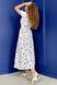 Літня сукня сорочка з бавовни з принтом, XL(50)