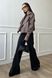 Чорні жіночі брюки-палаццо, XL(50)