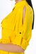 Длинное платье рубашка желтого цвета, S(44)