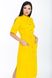 Длинное платье рубашка желтого цвета, S(44)