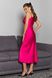 Шикарна сукня комбінація із шовку яскраво-рожевого кольору, M(46)