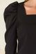 Нарядная черная блузка с рюшами, XL(50)