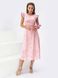 Розкльошене літнє плаття з прошви рожевого кольору., XL(50)