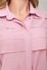 Стильная розовая блузка из креп-шифона, 52