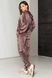 Жіночий велюровий спортивний костюм капучино, XL(50)