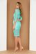 Облягаюча жіноча сукня міні м'ятного кольору, XL(50)